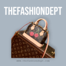 Alma monogram, rainbow X TM
