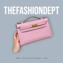 Kelly pochette epsom blue