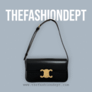 Celine triomphe black, triomphe canvas