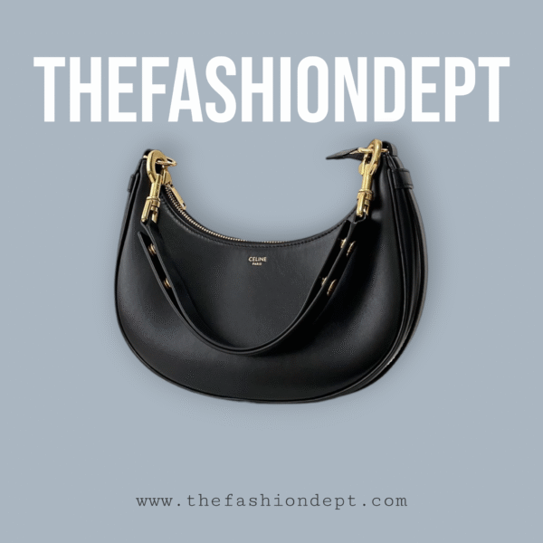 Ava strap bag medium black