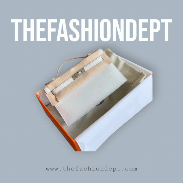 Kelly pochette swift rose silver - Image 12