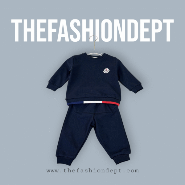 Tricolor trim tracksuit