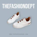 Triple Stich Leather White Brown