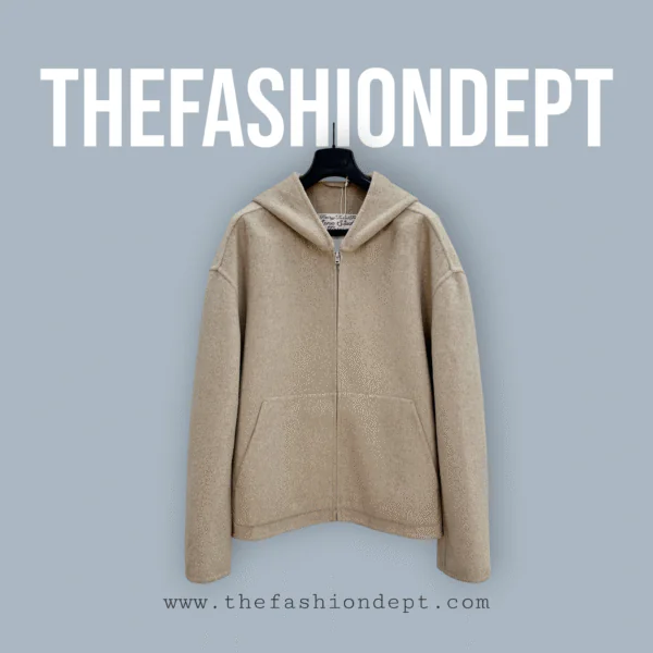 Beige Hooded Jacket1 Beige Hooded Jacket1