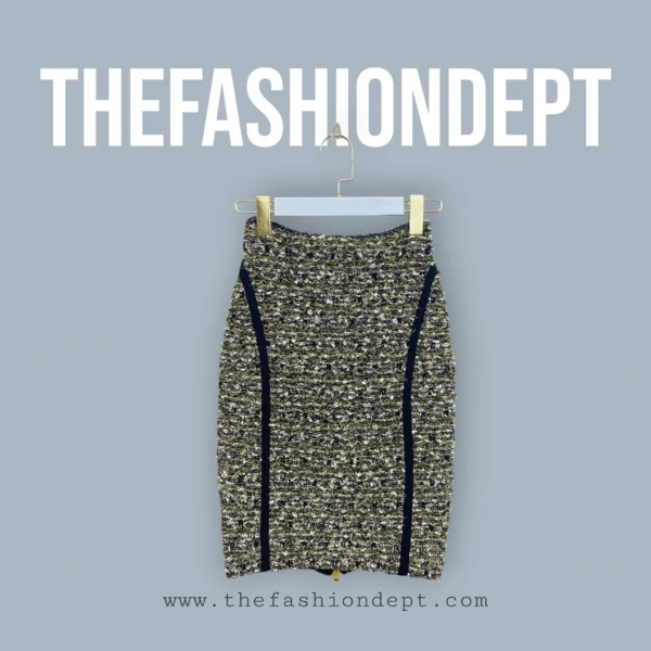 Black tweed jacket with lurex4 Black Tweed Jacket With Lurex4