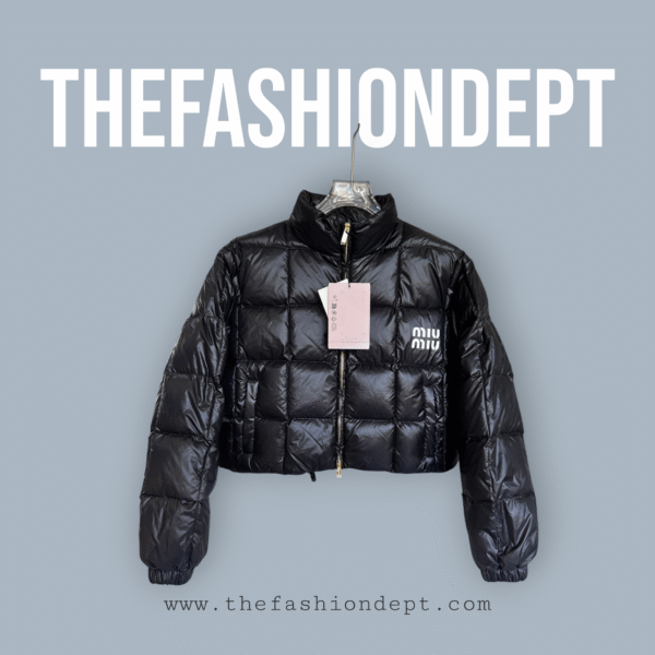 Cropped Nylon Down Jacket4