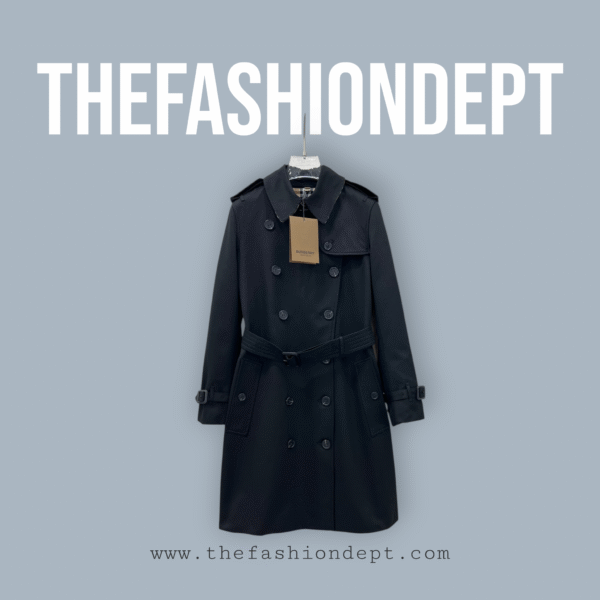 Kensington double-breasted trenchcoat met ceintuur1 Kensington Double Breasted Trenchcoat Met Ceintuur1