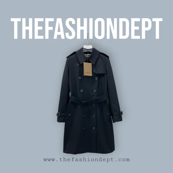 Kensington double-breasted trenchcoat met ceintuur1 Kensington Double Breasted Trenchcoat Met Ceintuur1