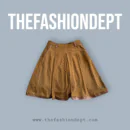Pleated Suede Skirt1