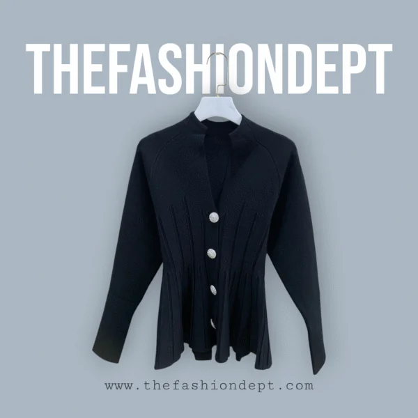 Ribgebreid vest1 Ribgebreid Vest1