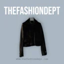 Single Breasted Velvet Jacket1