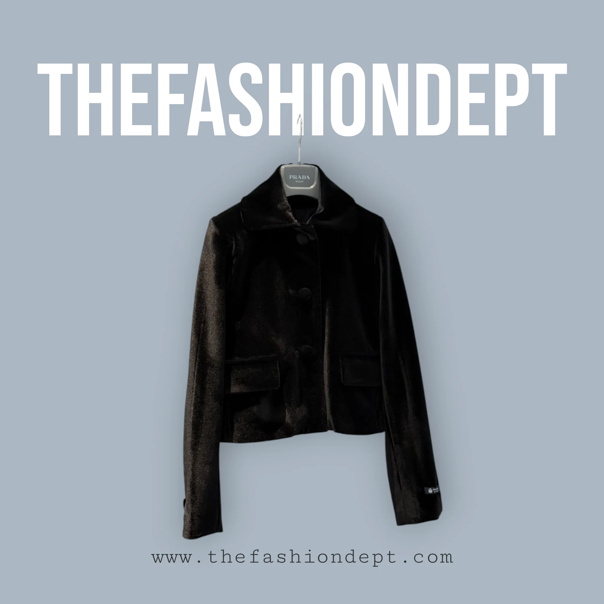 Single-breasted velvet jacket1 Single Breasted Velvet Jacket1