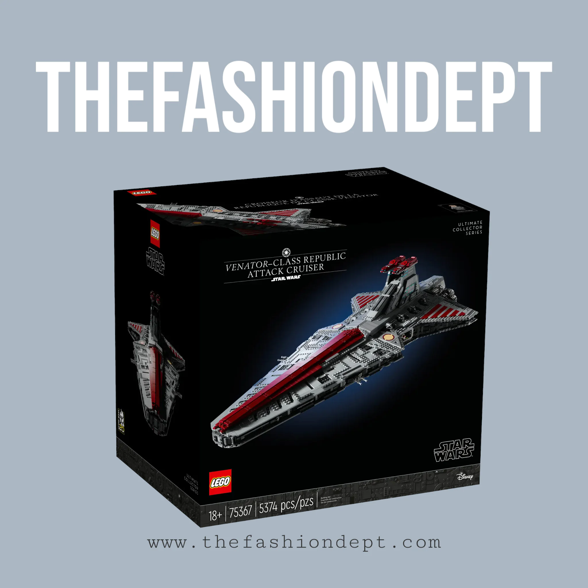 Venator-Class Republic Attack Cruiser #75367 Venator Class Republic Attack Cruiser #75367