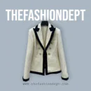 One Button Fitted Natte Jacket1