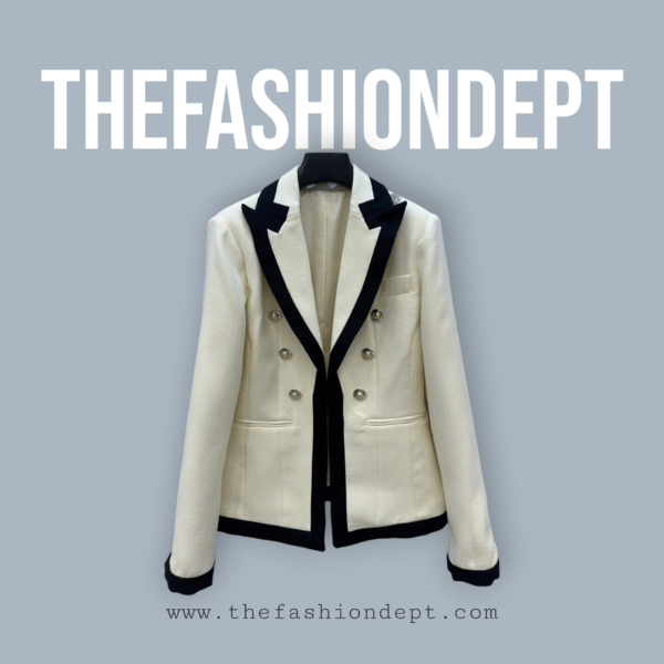 one button fitted natte jacket1 One Button Fitted Natte Jacket1