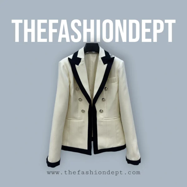 one button fitted natte jacket1 One Button Fitted Natte Jacket1